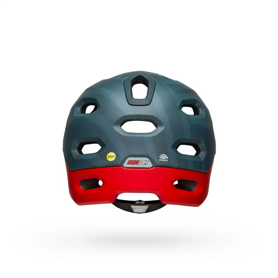 Casco Integral Super DH Spherical MIPS Azul/Rojo 2021 Talla S (51-55cm) #10
