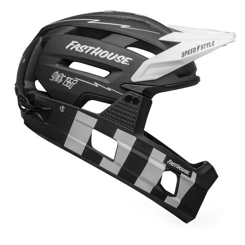 Helmet Super Air R Spherical MIPS Fasthouse Black/White Size M (55-59cm) #2