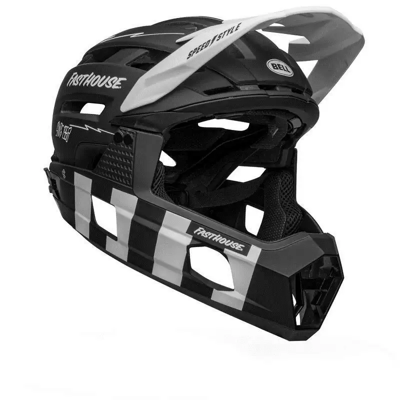 Helmet Super Air R Spherical MIPS Fasthouse Black/White  Size S (52-56cm) #1