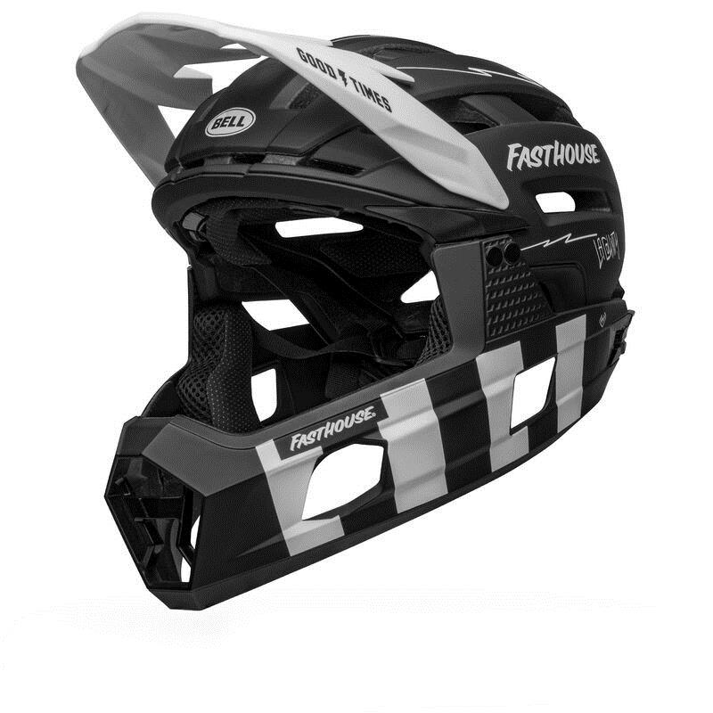 Helmet Super Air R Spherical MIPS Fasthouse Black/White  Size S (52-56cm)