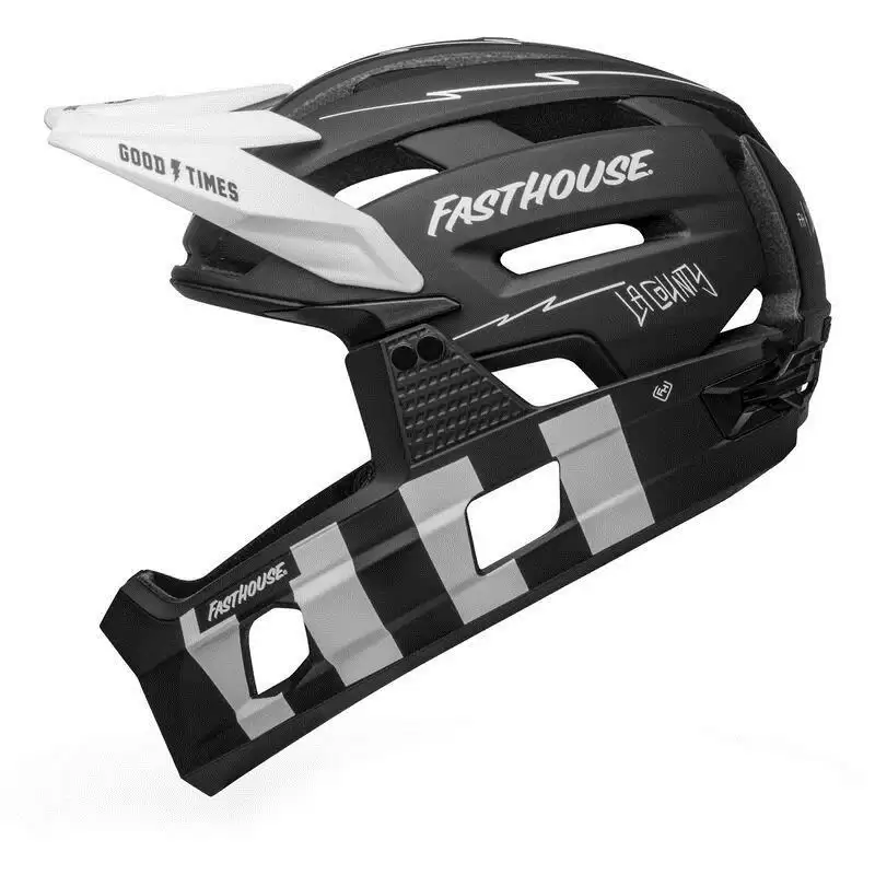 Helmet Super Air R Spherical MIPS Fasthouse Black/White Size M (55-59cm) #3