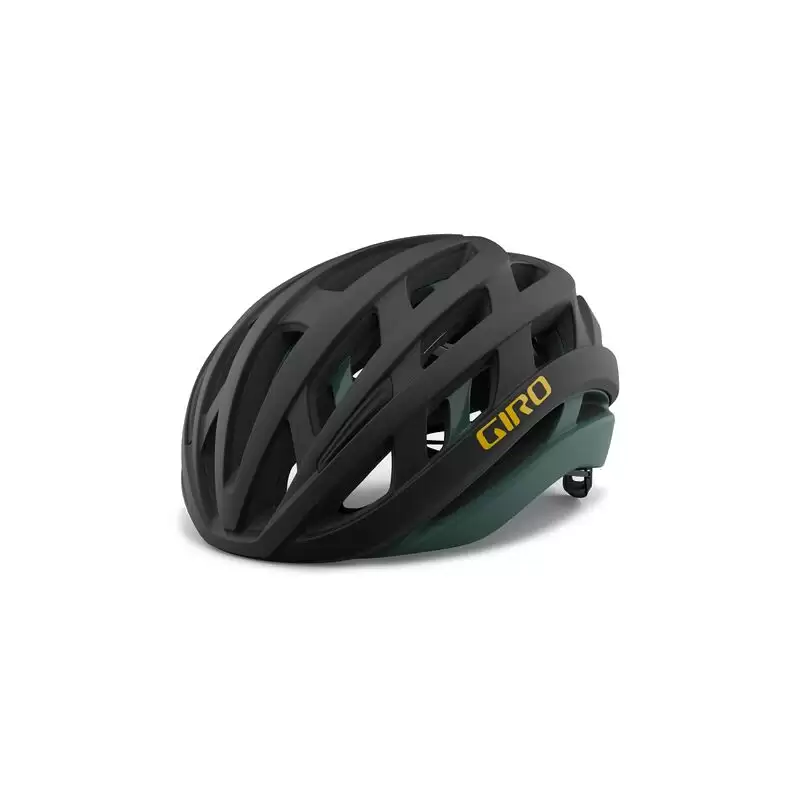 Helmet Helios Spherical Black/Green Size S (51-55cm) - image