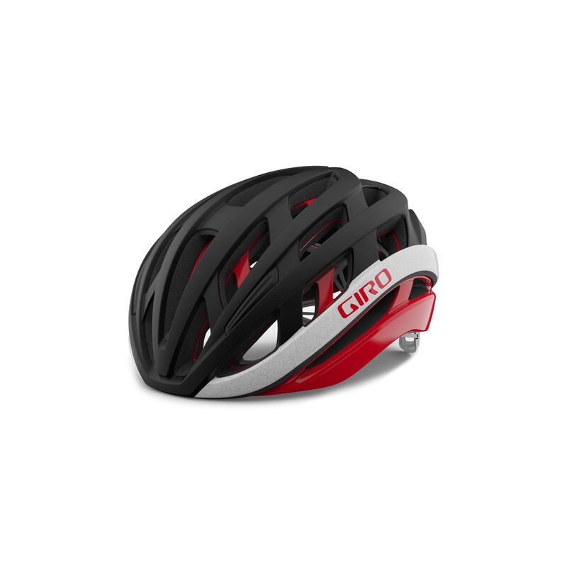 Helmet Helios Spherical Black/White/Red Size L (59-63cm)