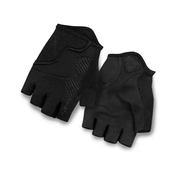 Short Gloves Bravo Junior Black Size M - image