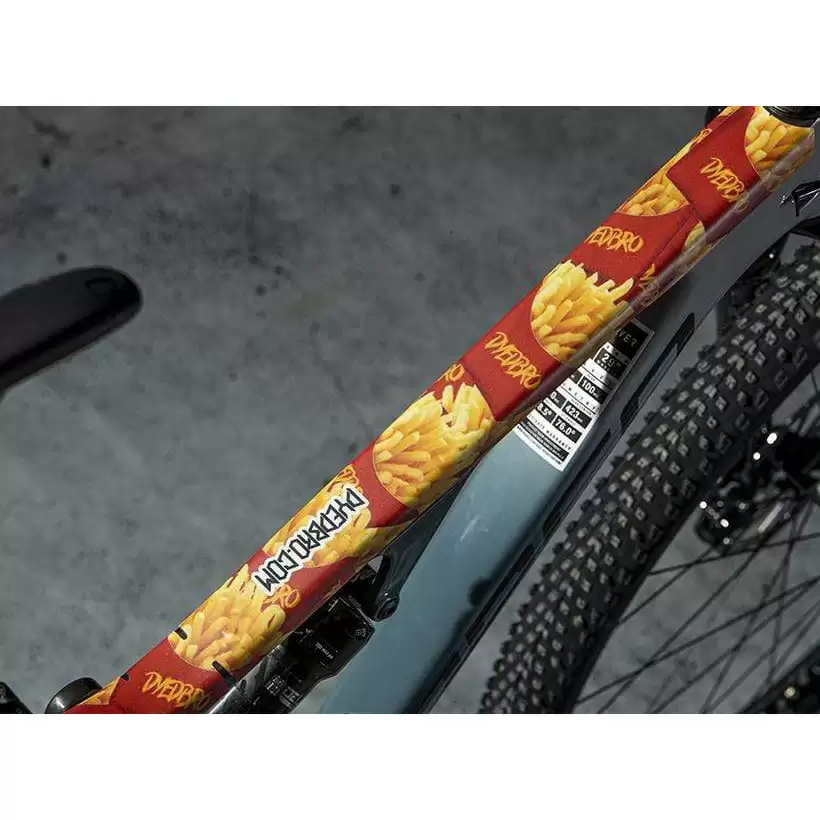 Pegatinas de bicicleta Marco Cinta de protección de horquilla