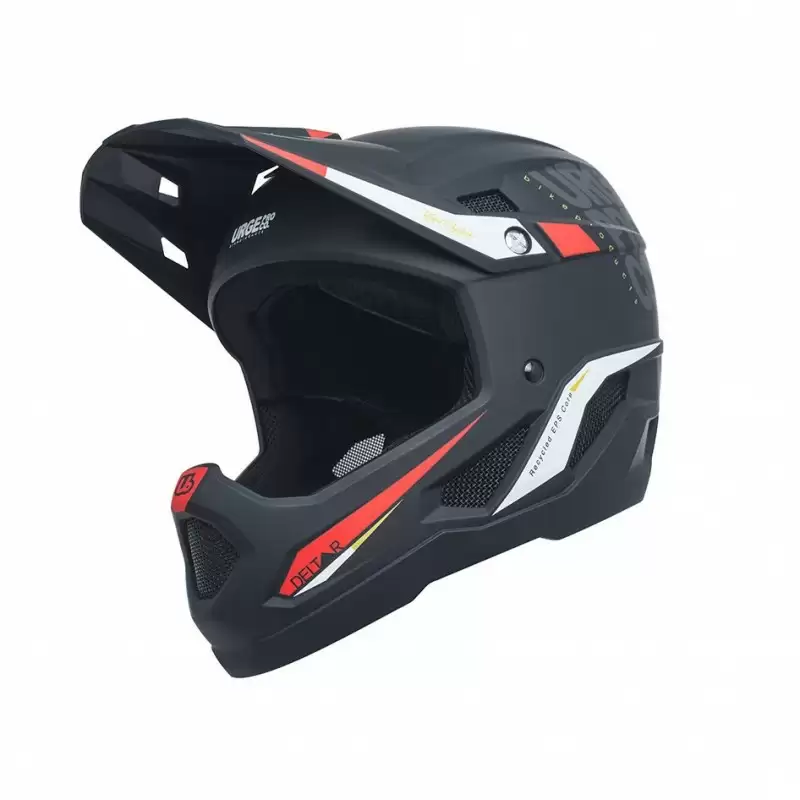 Full-Face MTB Helmet Deltar Black Size L (57-58cm) #1