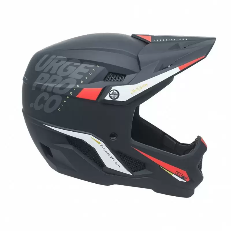 Full-Face MTB Helmet Deltar Junior Black Size L (51-52cm) - image
