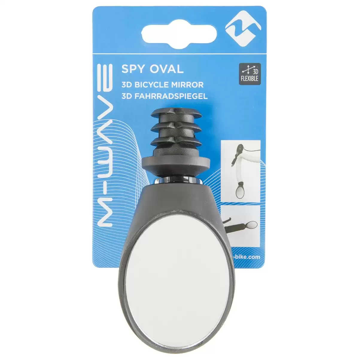 Spy Oval adjustable left / right bicycle mirror #3