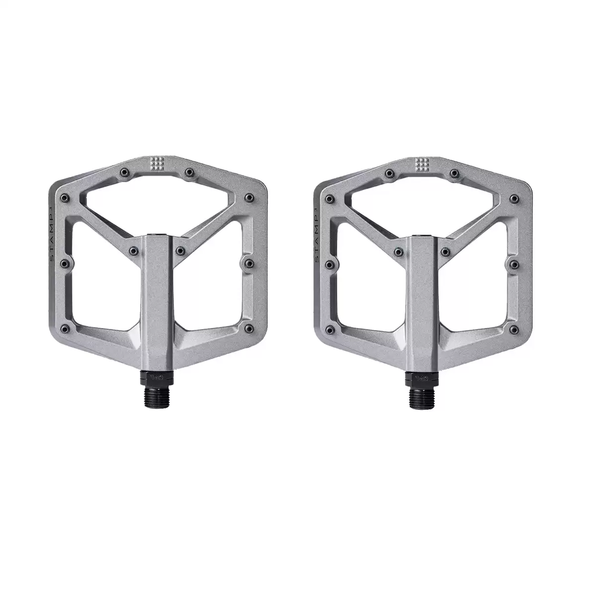 Pair of pedals Stamp 3 Large magnesium grey V2 - image