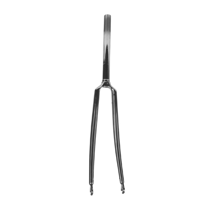 Road fork 28'' pipe 1'' threaded chromed steel