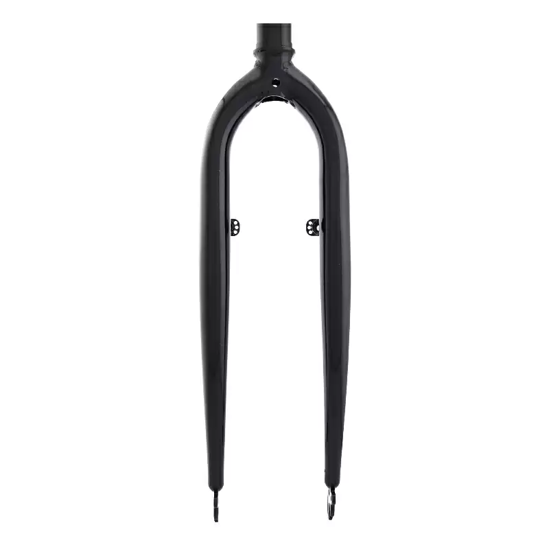 Fork MTB 26'' v-brake steel tube 240mm diameter 1-1/8'' threaded black #3