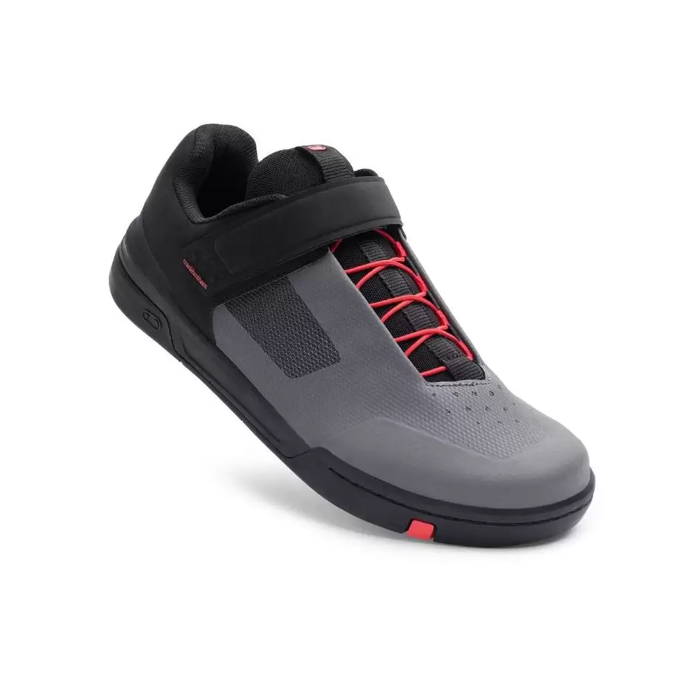 MTB Shoes Stamp Speed Lace Flat Grey/Red Size 37 - image
