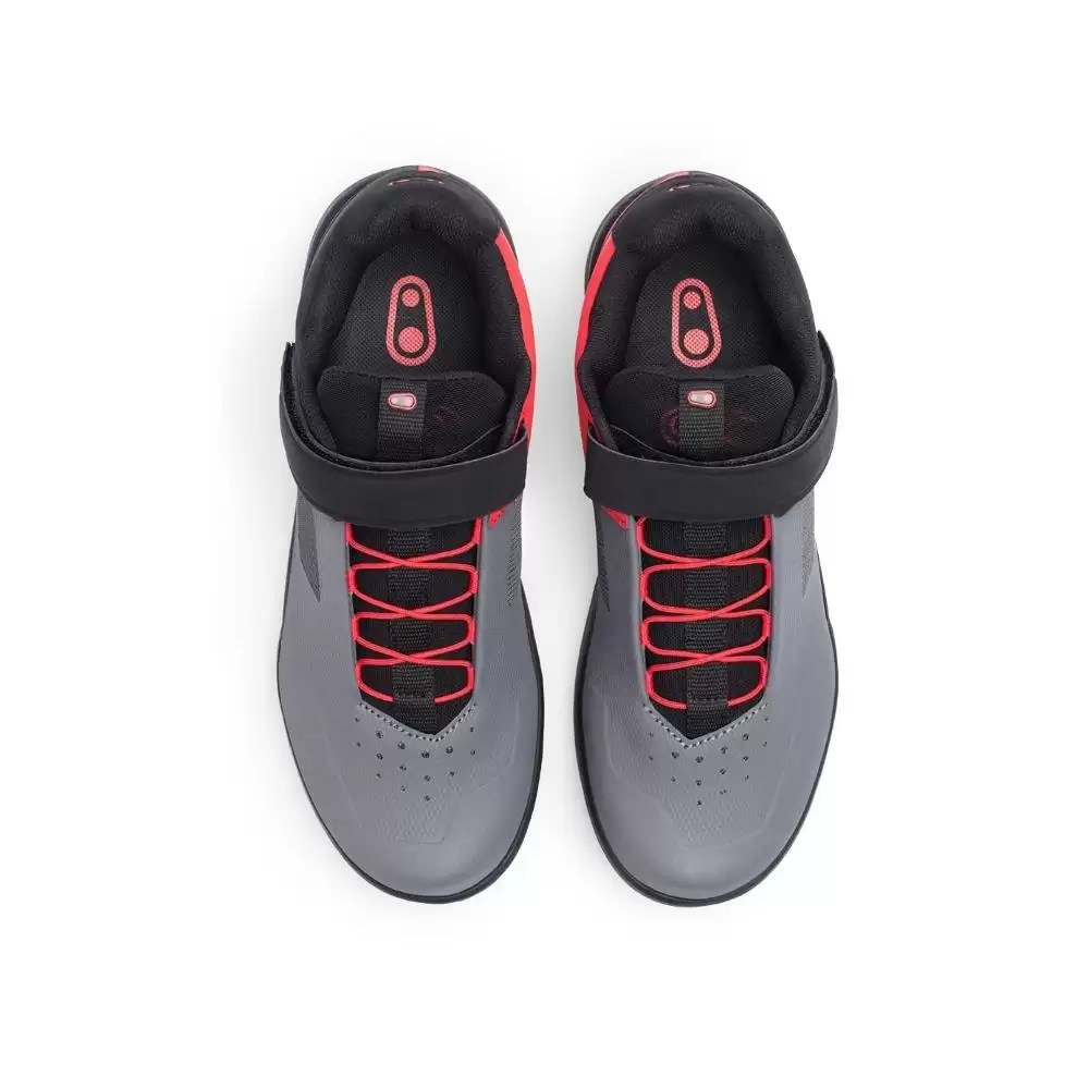 MTB-Schuhe Stamp Speed Lace Flat Grau/Rot Größe 39 #3