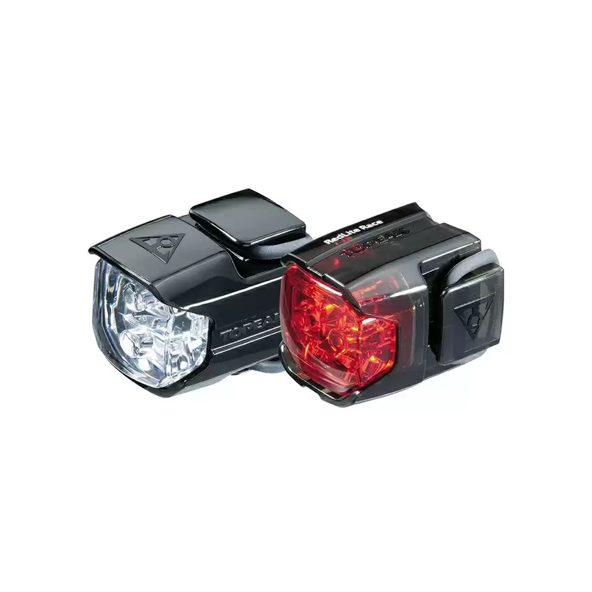 Kit de luzes LED dianteiras e traseiras WhiteLite Race + RedLite Race - image