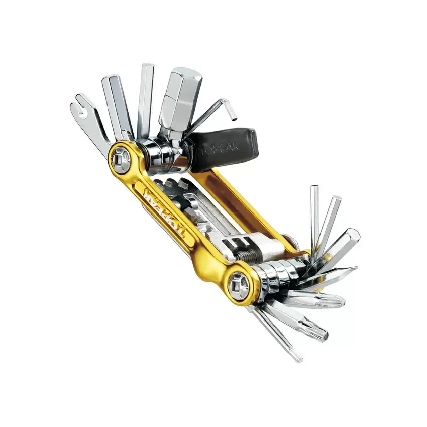 Multitool Mini 20 Pro 23 functions Gold with Tool Bag - image