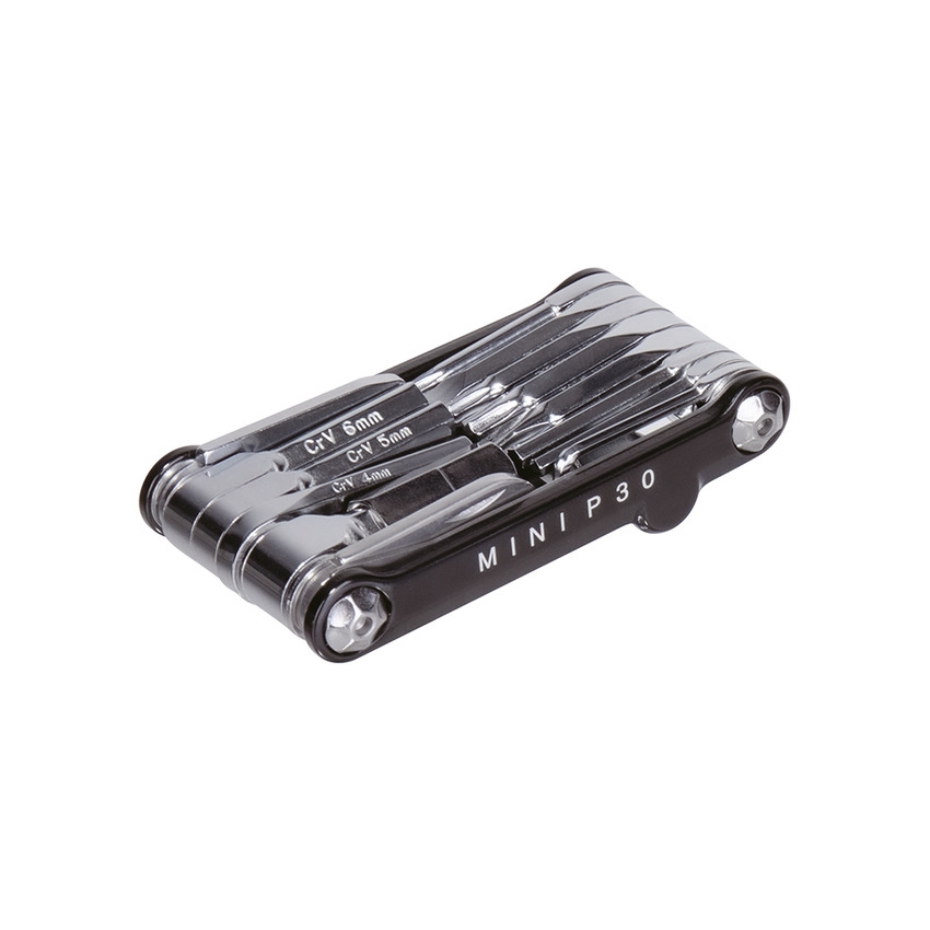 Multitool Mini PT30 30 functions Black with Tool Bag