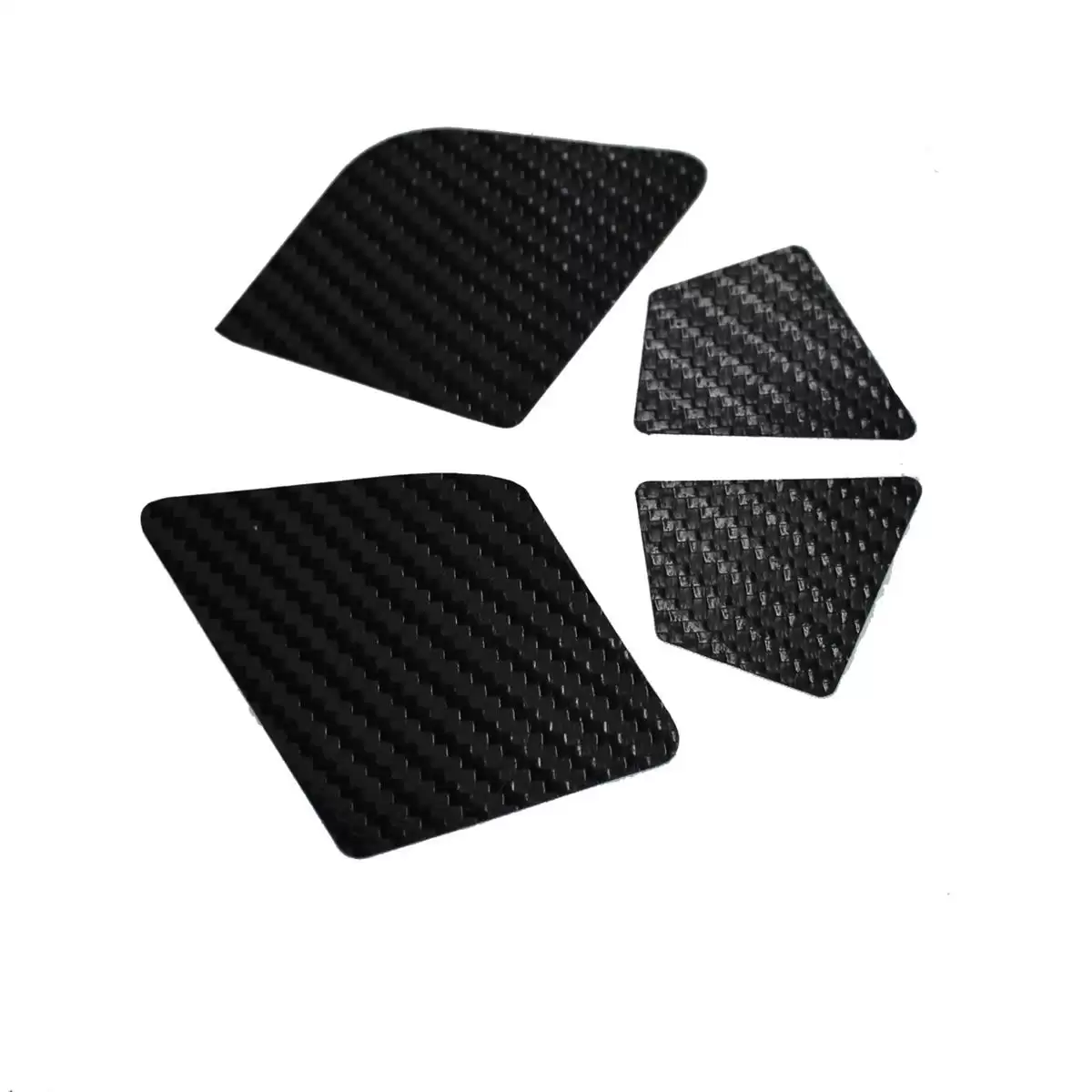 Coppia adesivi di ricambio carter Integra XF1 Carbon 160mm 2019 - image