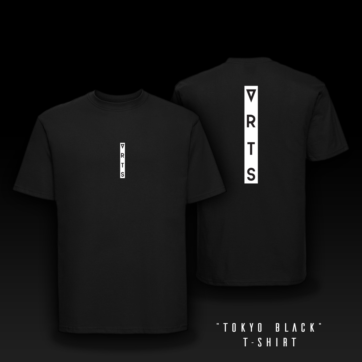 T-Shirt Tokyo black size L