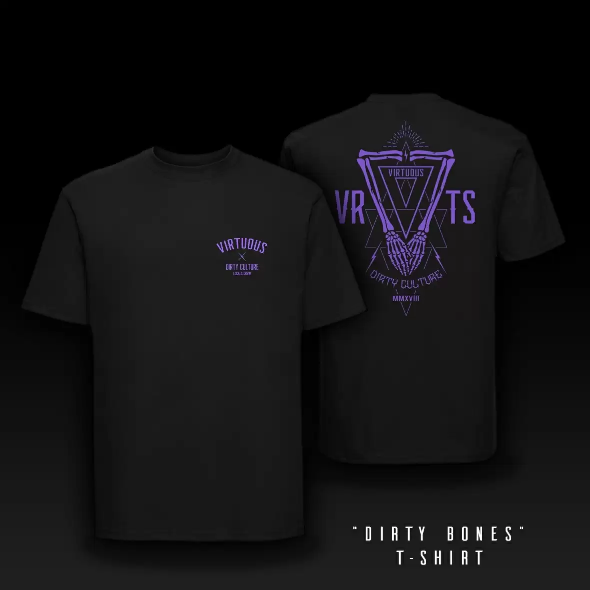 T-Shirt Dirty Bones black size S - image