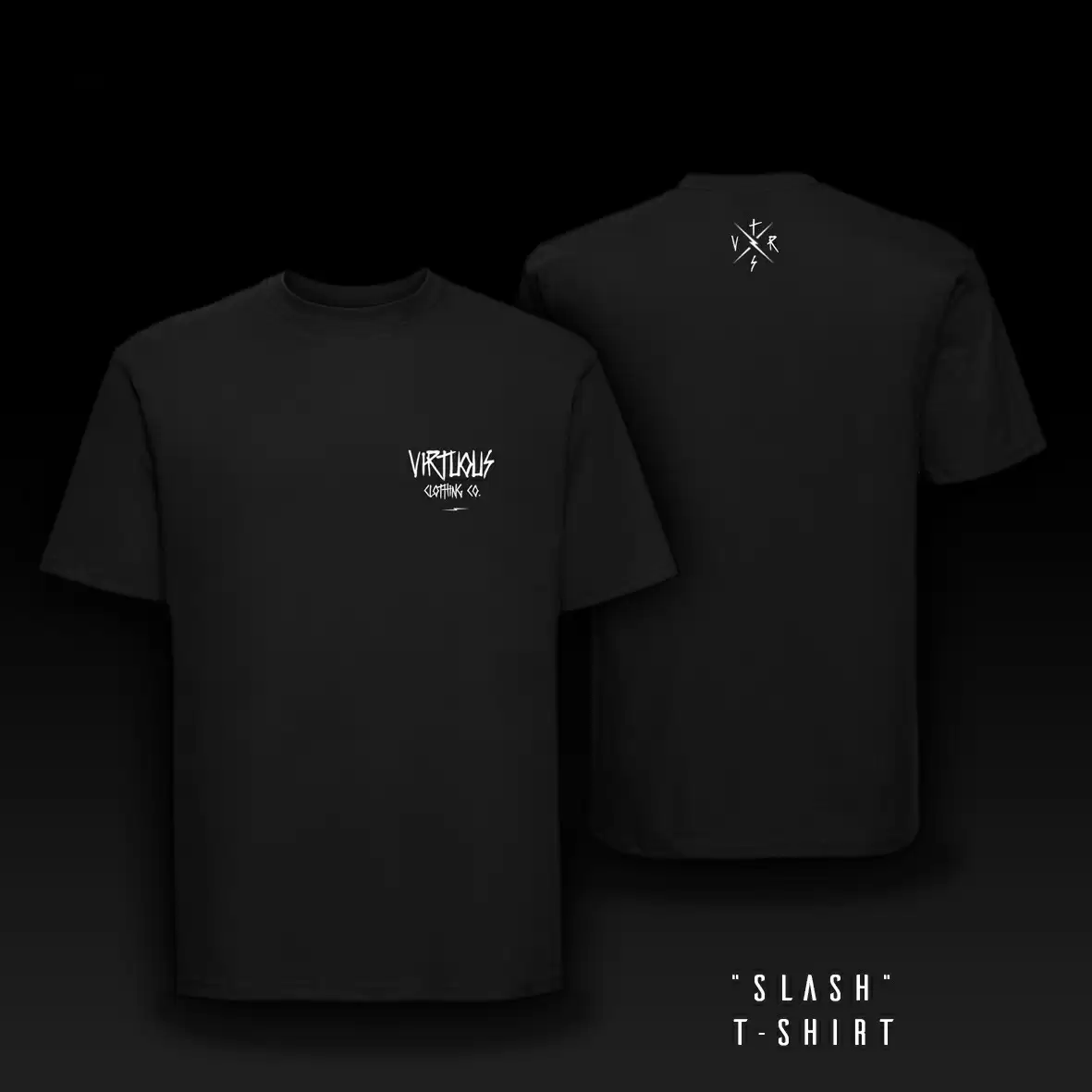 T-Shirt Slash schwarz Größe L - image