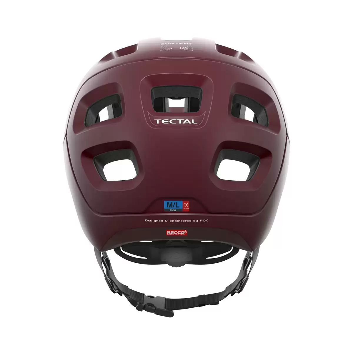Enduro Helmet Tectal Propylene Red Matt size XL-XXL (59-62cm) #2