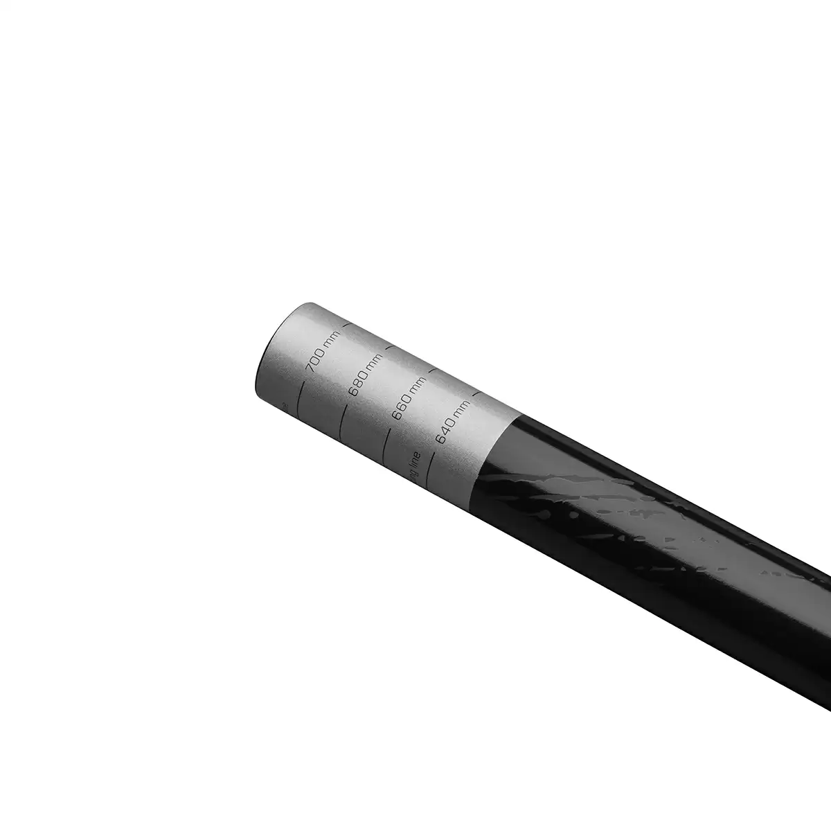 Handlebar Tharsis 3Five Flat Carbon 35mm x 720mm Black #2