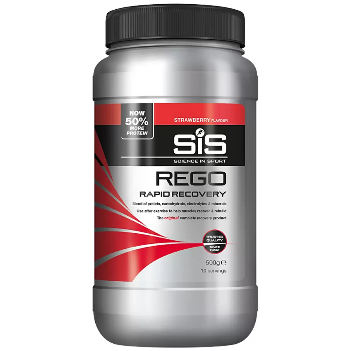 Rego Rapid Recovery Drink Strawberry Flavor 500g - image