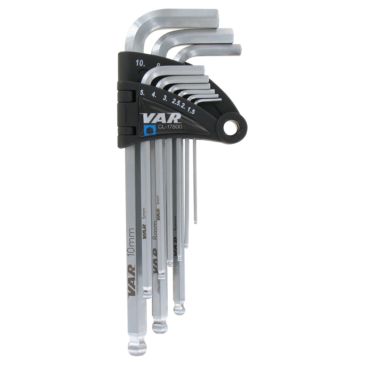 Professional Hex Wrench Set 1.5/2/2.5/3/4/5/6/8/10