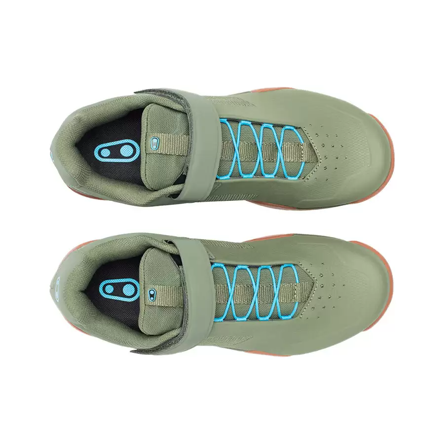 MTB Clip-In Schuhe Mallet E Speedlace + Strap Grün Größe 43 #3