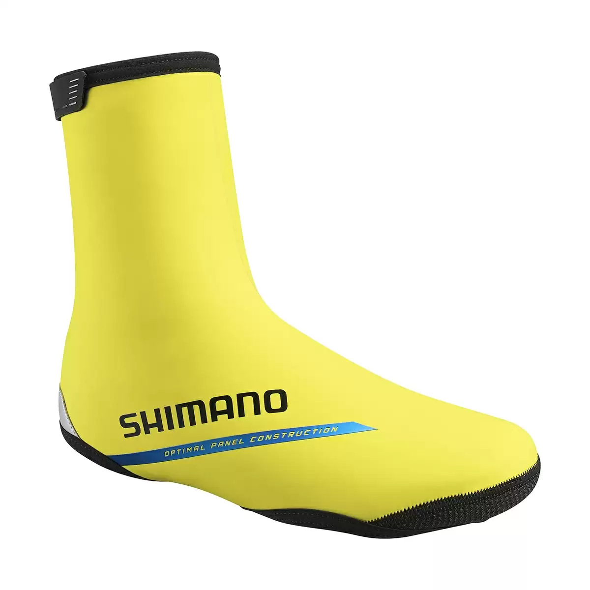 Pair Of Waterproof Road Winter Shoe Covers Road Thermal Yellow Size L (42-44) - image