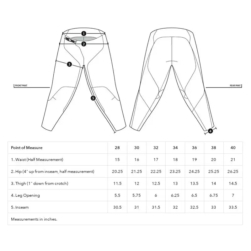 DH/Enduro Sprint MTB Long Pants Black Size XXXL #2