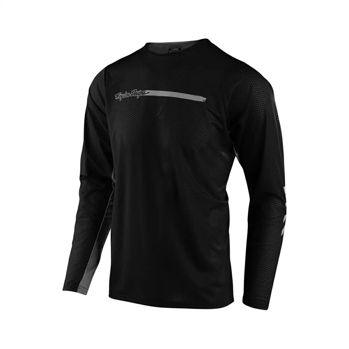 Jersey Skyline Air Channel Long-Sleeve Black Size M - image