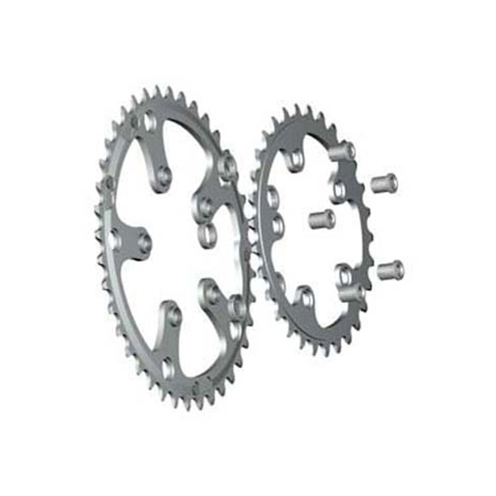 Chainring 24T Steel Silver BCD 74mm