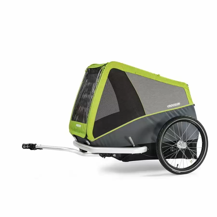 Reboque de bicicleta XL para cães Verde - image