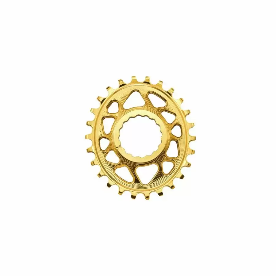 Oval Chainring Direct Mount Race Face Cinch Gold 32T 6mm Offset - image