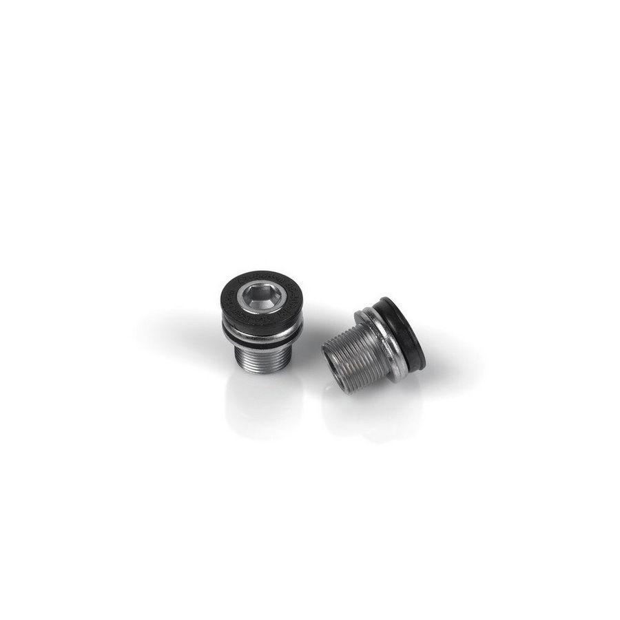 Crank Screw Set for M15 Bosch Active/Performance 2pcs Black