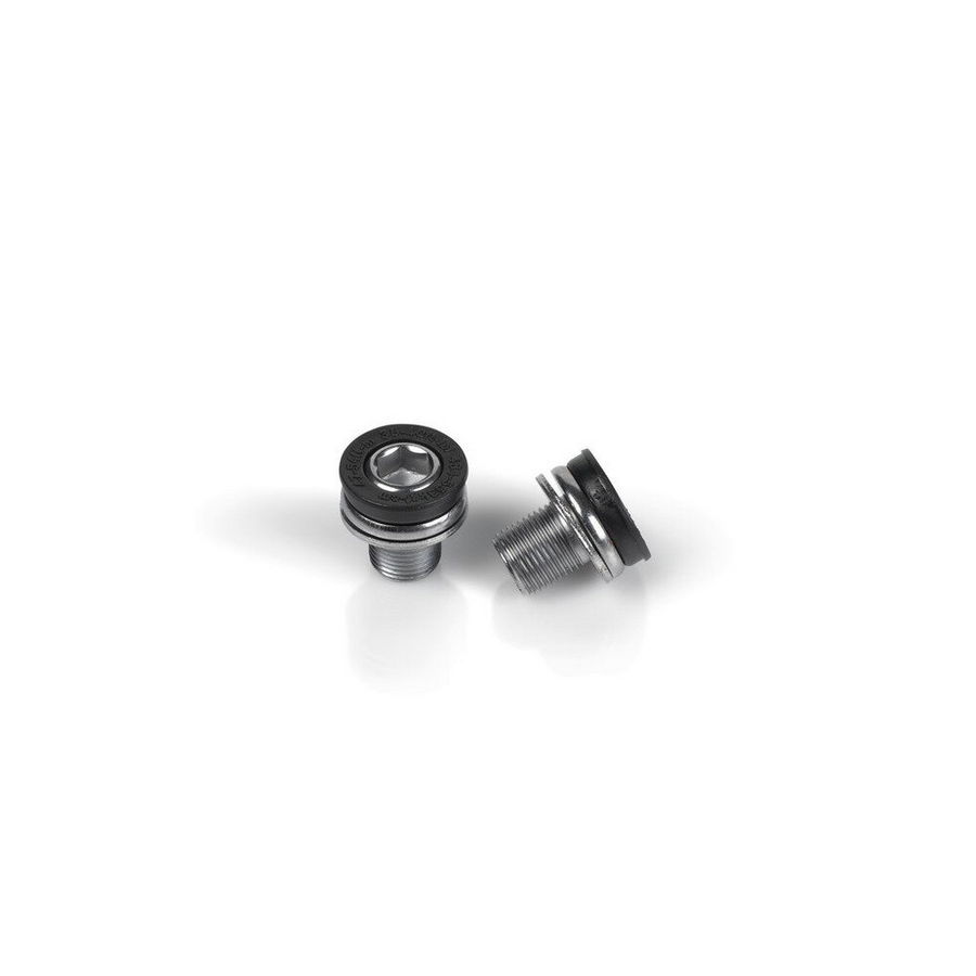 Crank Screw Set for M12 Bosch Classic 2pcs Black