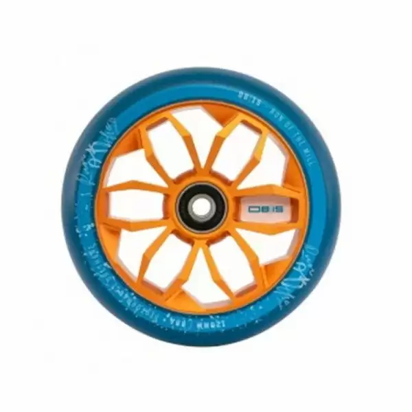 PU Scooter Wheel 120mm Orange 1pc - image
