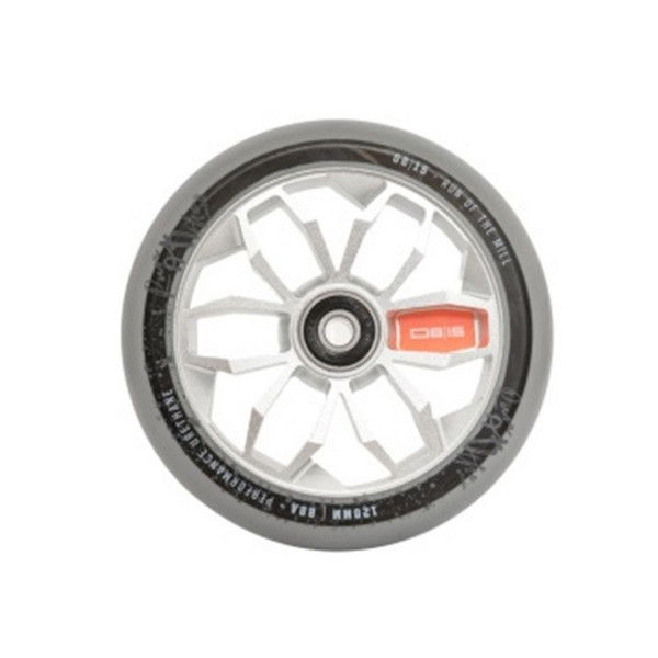 PU Scooter Wheel 120mm Silver 1pc