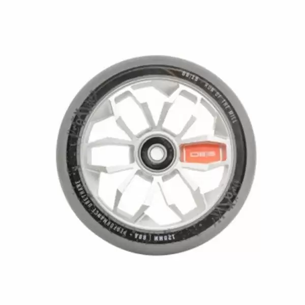 PU Scooter Wheel 120mm Silver 1pc - image