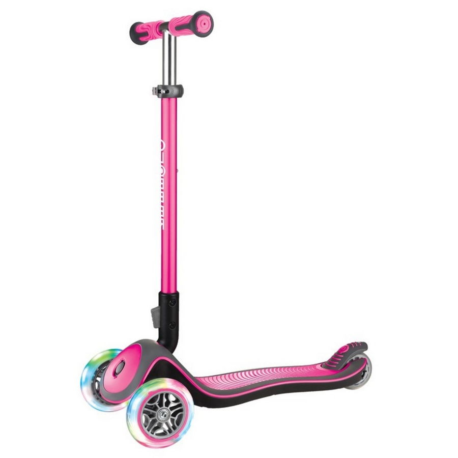 Kid Scooter Elite Lights Deluxe Pink with Light Wheels