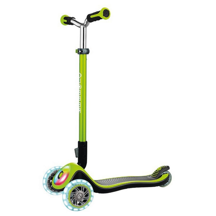 Kid Scooter Elite Prime Green with Light Wheels and Light Board