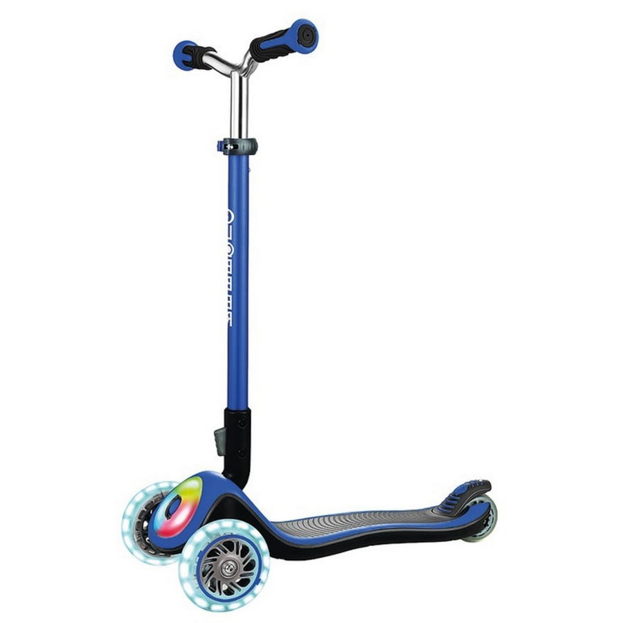 Kid Scooter Elite Prime Navy Blue with Light Wheels and Light Board