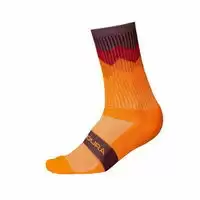 jagged socks orange size s/m orange