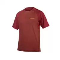 singletrack short sleeve mtb jersey brown size s brown