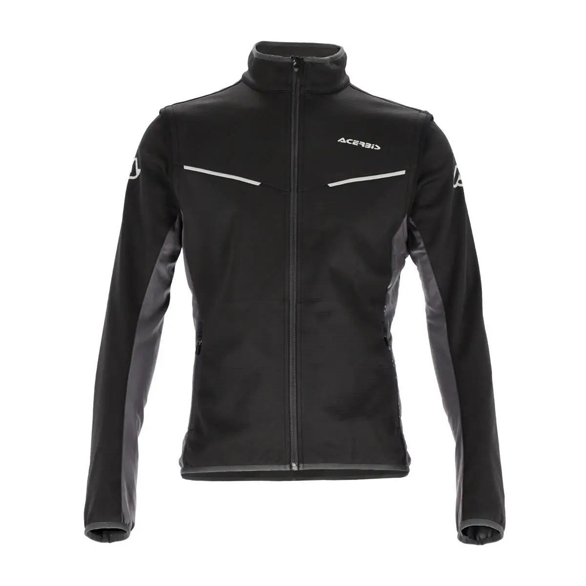 Giacca softshell Track idrorepellente con maniche removibili nero Taglia S #1