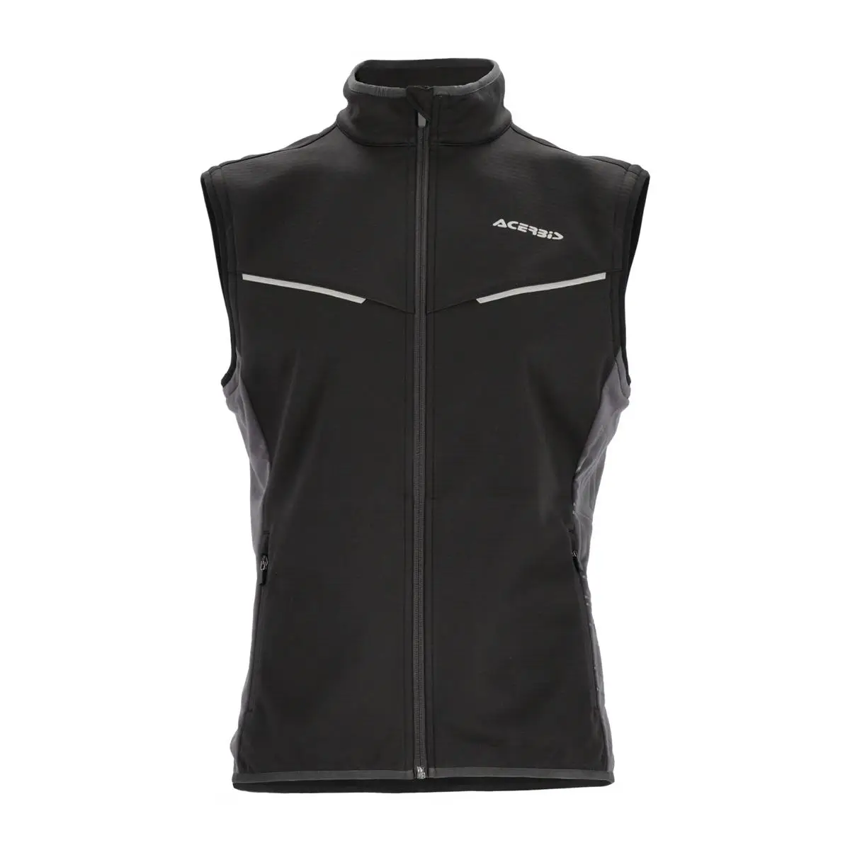 Giacca softshell Track idrorepellente con maniche removibili nero Taglia S #4