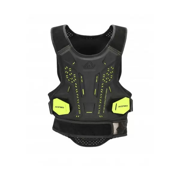 Chest/Back Protector DNA Black/Yellow Size L/XL #2