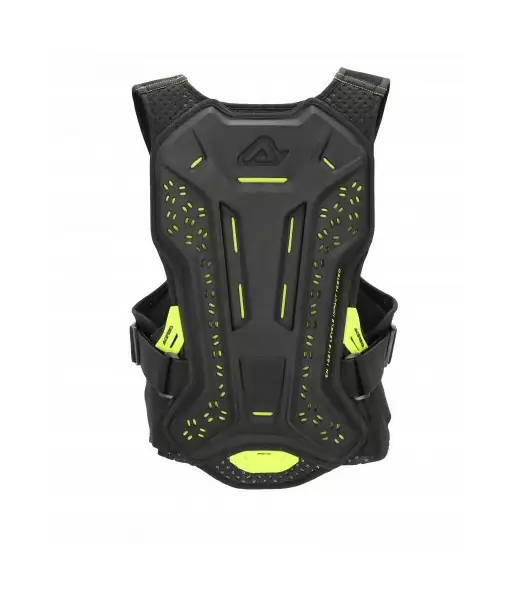 Chest/Back Protector DNA Black/Yellow Size S/M #3