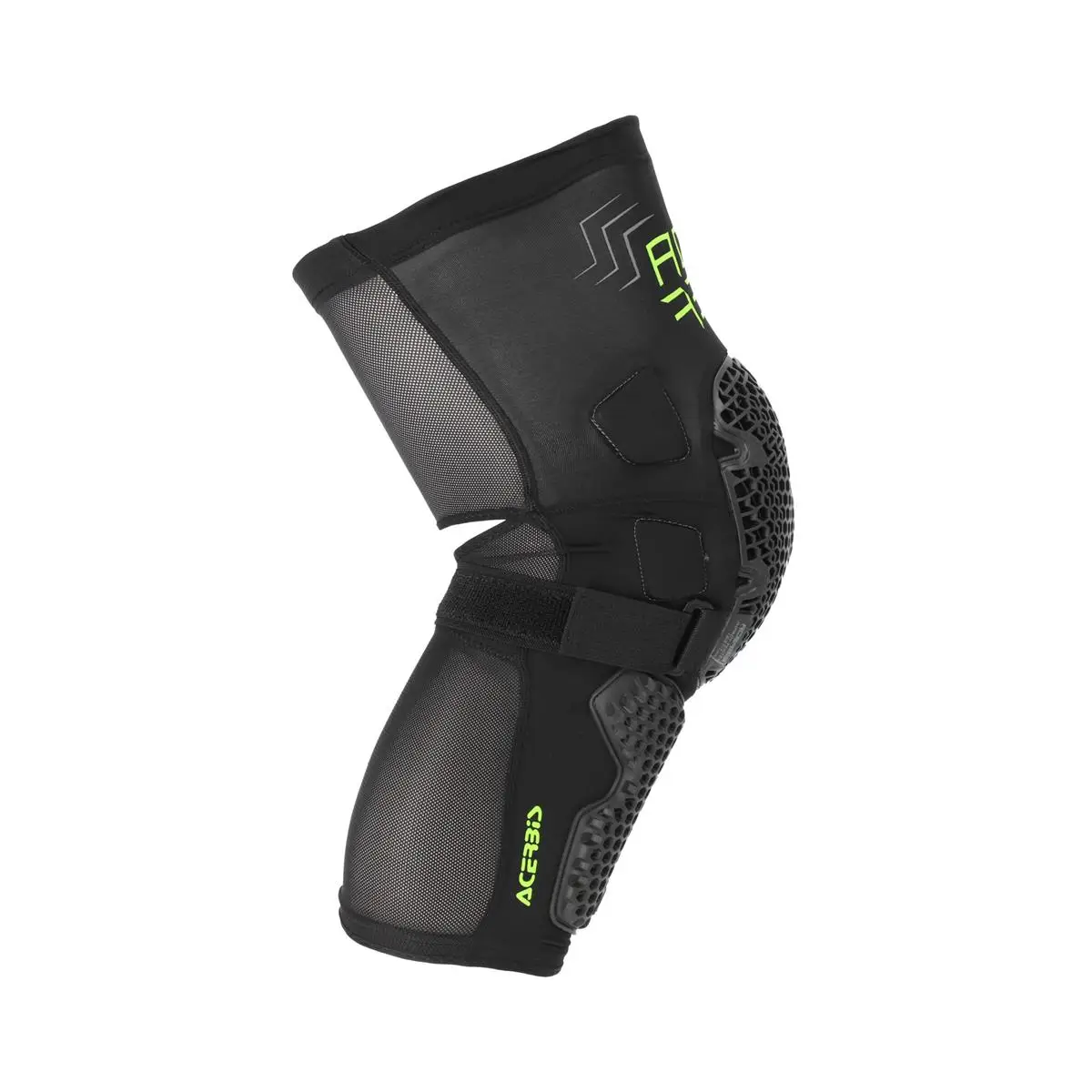 MTB Knieschoner Korry Schwarz/Gelb Größe S/M #2
